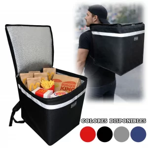 mochila termica delivery Termofood carga por arriba pedidos reparto comida