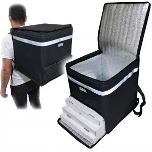 mochila termica delivery doble tapa