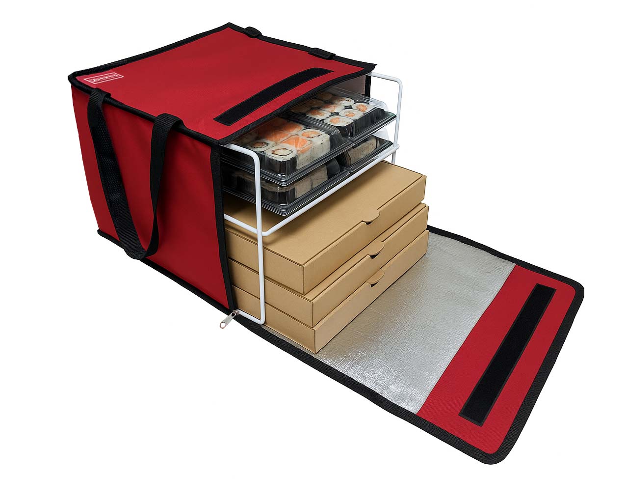 Combo BP6 CON REJILLA R6 CON PIZZAS Y SUSHI