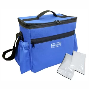 conservadora termica Termofood 12 litros, outdoor, camping, cooler frio calor con dos geles refrigerantes en sachet