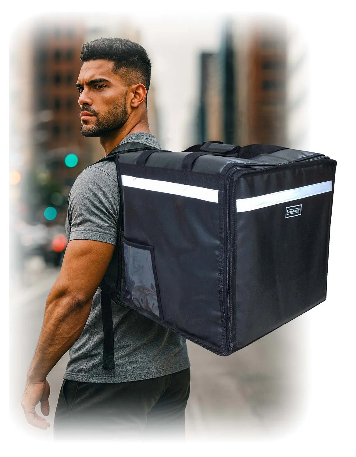 bolso mochila termica delivery reparto apps pedidos pizzas Termofood