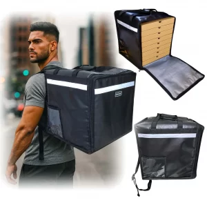 bolso caja mochila termica delivery aplicaciones pedidos reparto pizzas viandas sushi helado comida