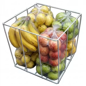 REJILLA CUBO ESTRUCTURA PARRILLA PARA DELIVERY DE VERDURA, CARNE, PESCADO, PIZZAS, BEBIDAS O HELADO