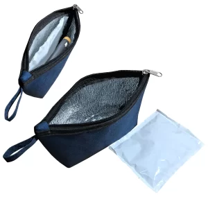 bolso termico porta insulina o medicamentos con gel refrigerante